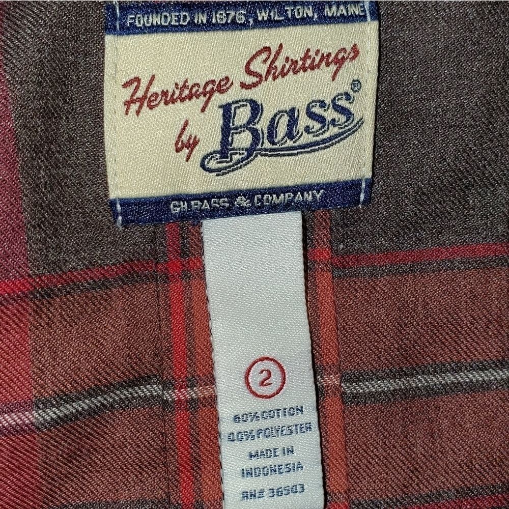 Vtg Women's Belted Long-Sleeve Plaid Shirt dress - Picture 5 of 12